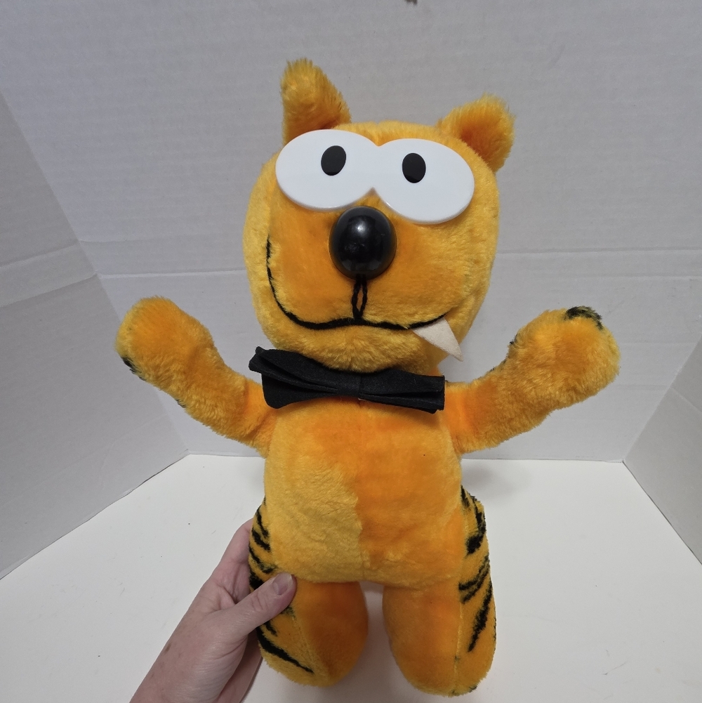 Vintage Ace Novelty Co. 15" Heathcliff Cat Stuffed Animal